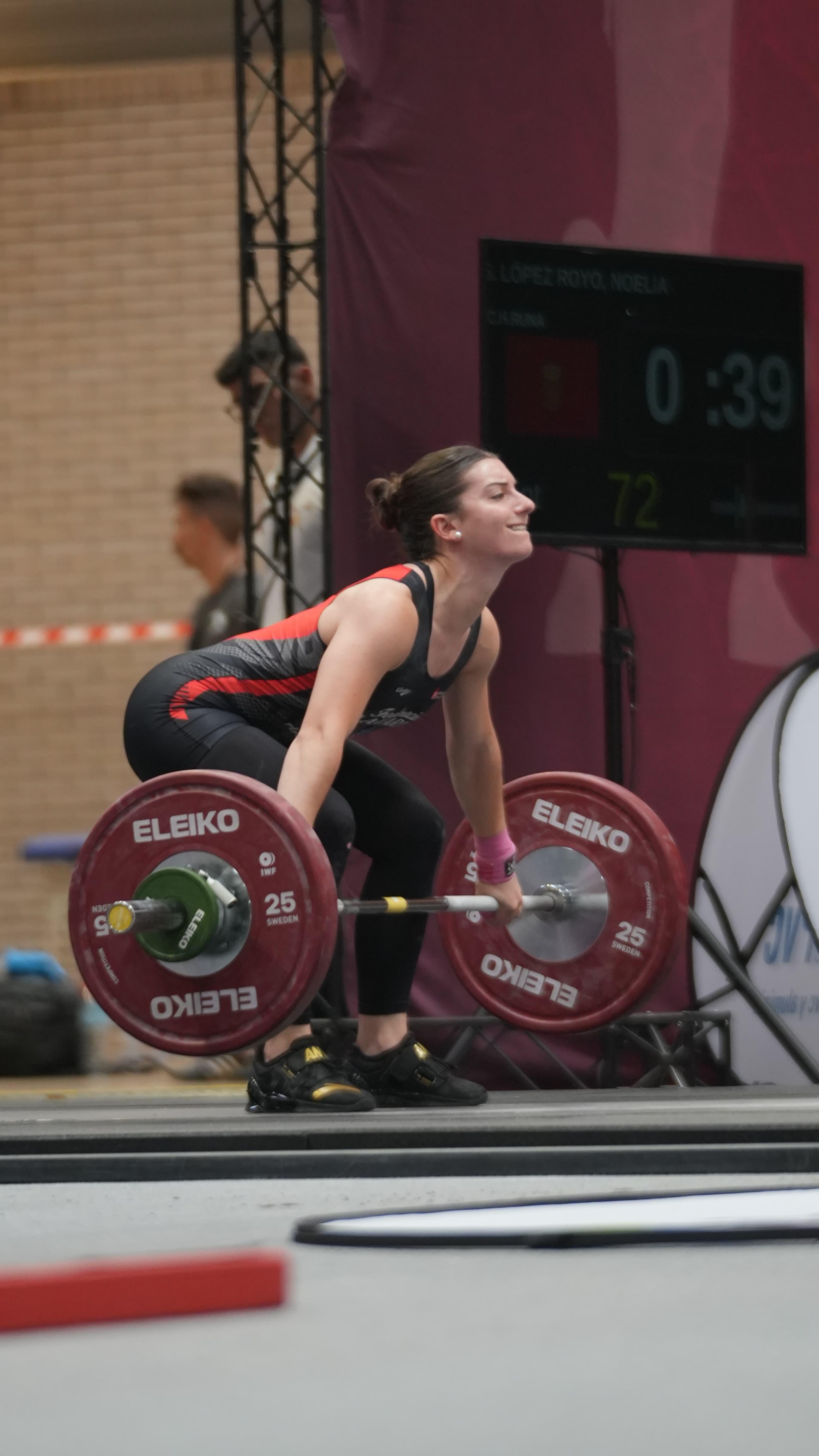 Tres navarras, campeonas de España en el Nacional Absoluto de Halterofilia 2025